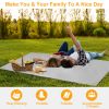 Portable Beach Blanket 4.6’ x 6.6’ Waterproof Foldable Camping Rug Pocket Sandproof Picnic Mat for Camping Picnic Hiking Grass Travel