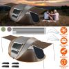 5-8 Person Pop Up Tent Automatic Setup Camping Tent Waterproof Instant Setup Tent with 4 Tent Poles 2 Mosquito Net Windows Carrying Bag for Hiking Cli